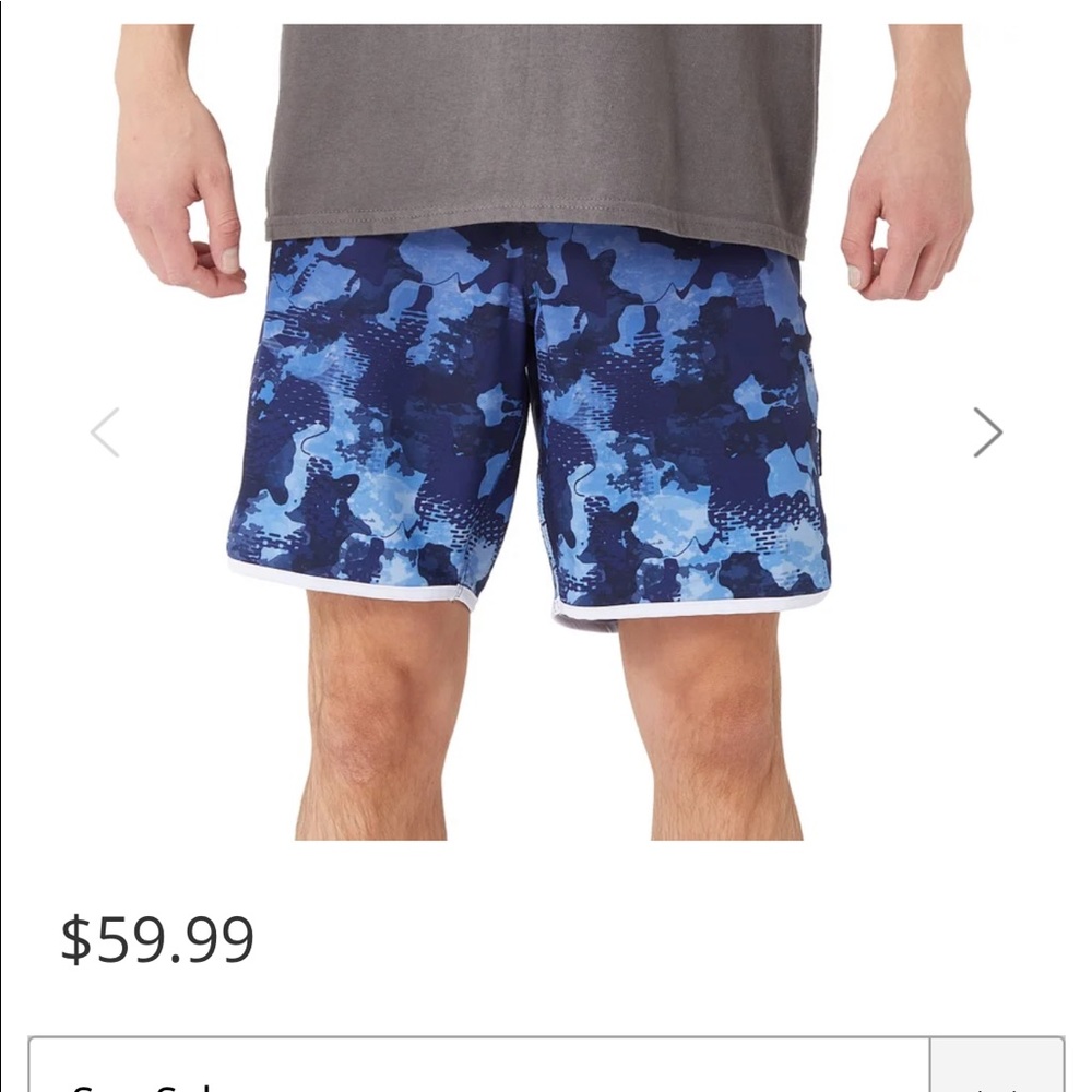 Huk classic board short.